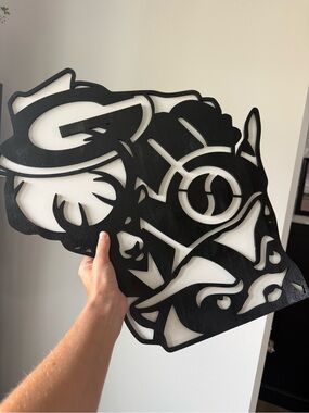 Wisconsin Sports Laser Cut Wood Sign